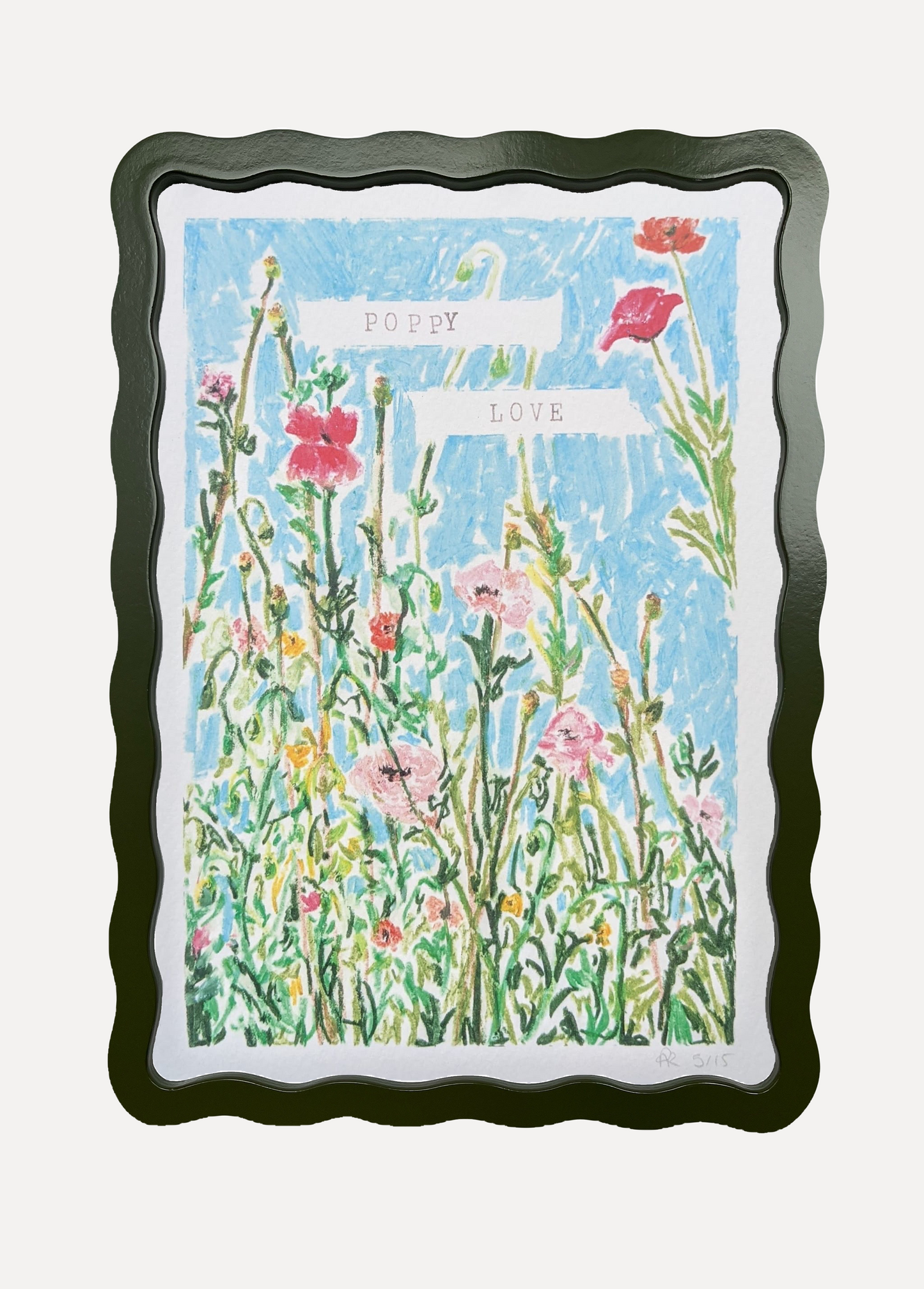 Alma x PWD Limited Edition Poppy Love Print