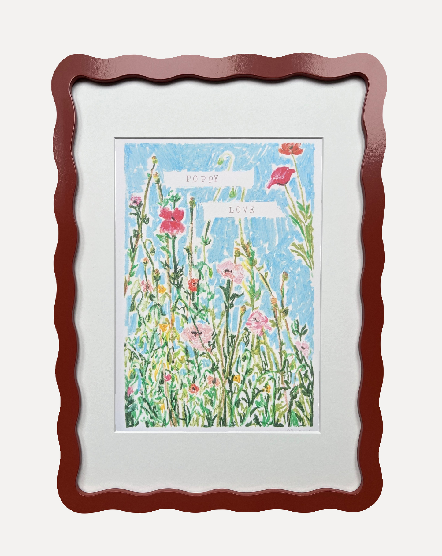 Alma x PWD Limited Edition Poppy Love Print
