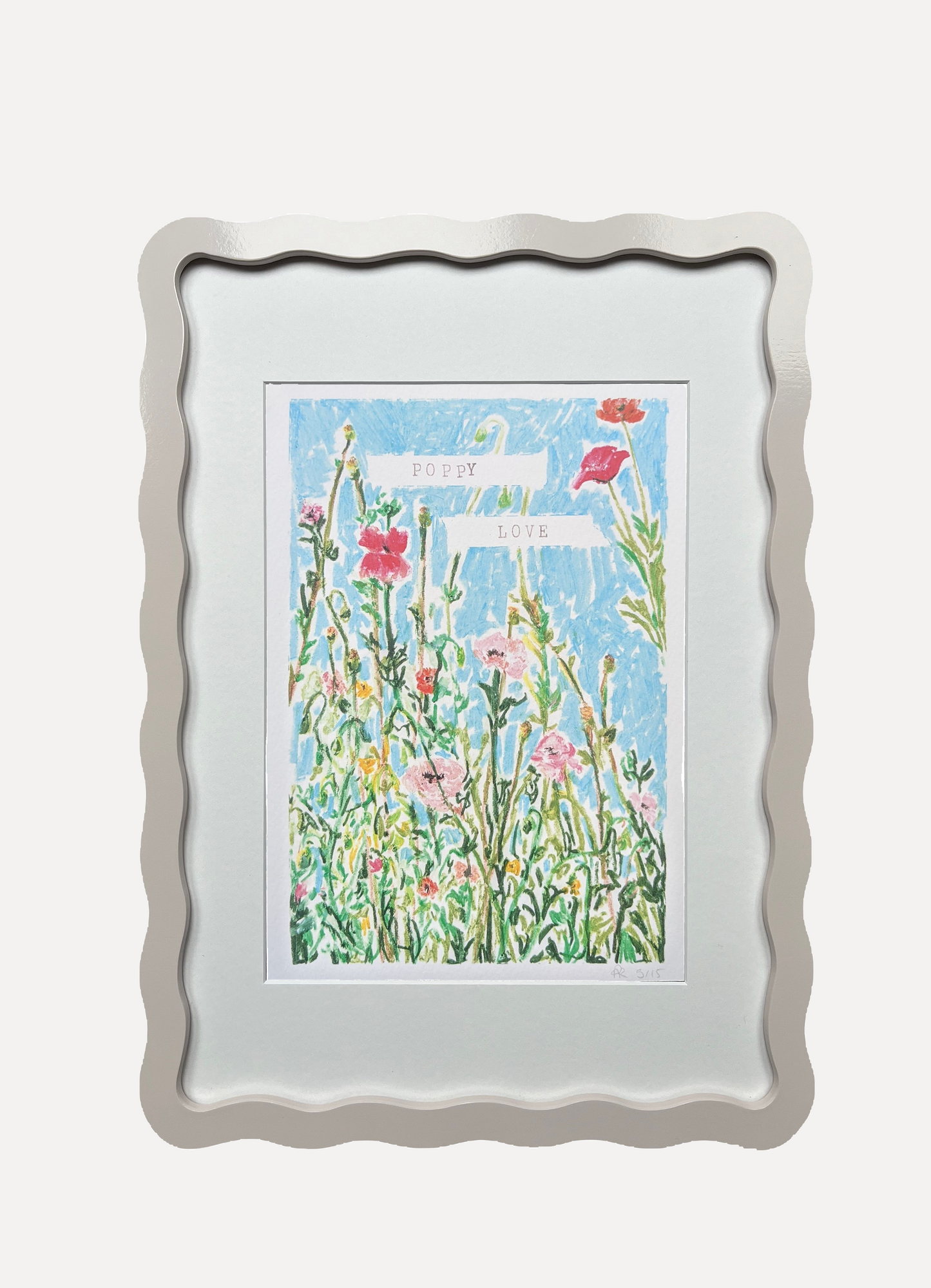 Alma x PWD Limited Edition Poppy Love Print