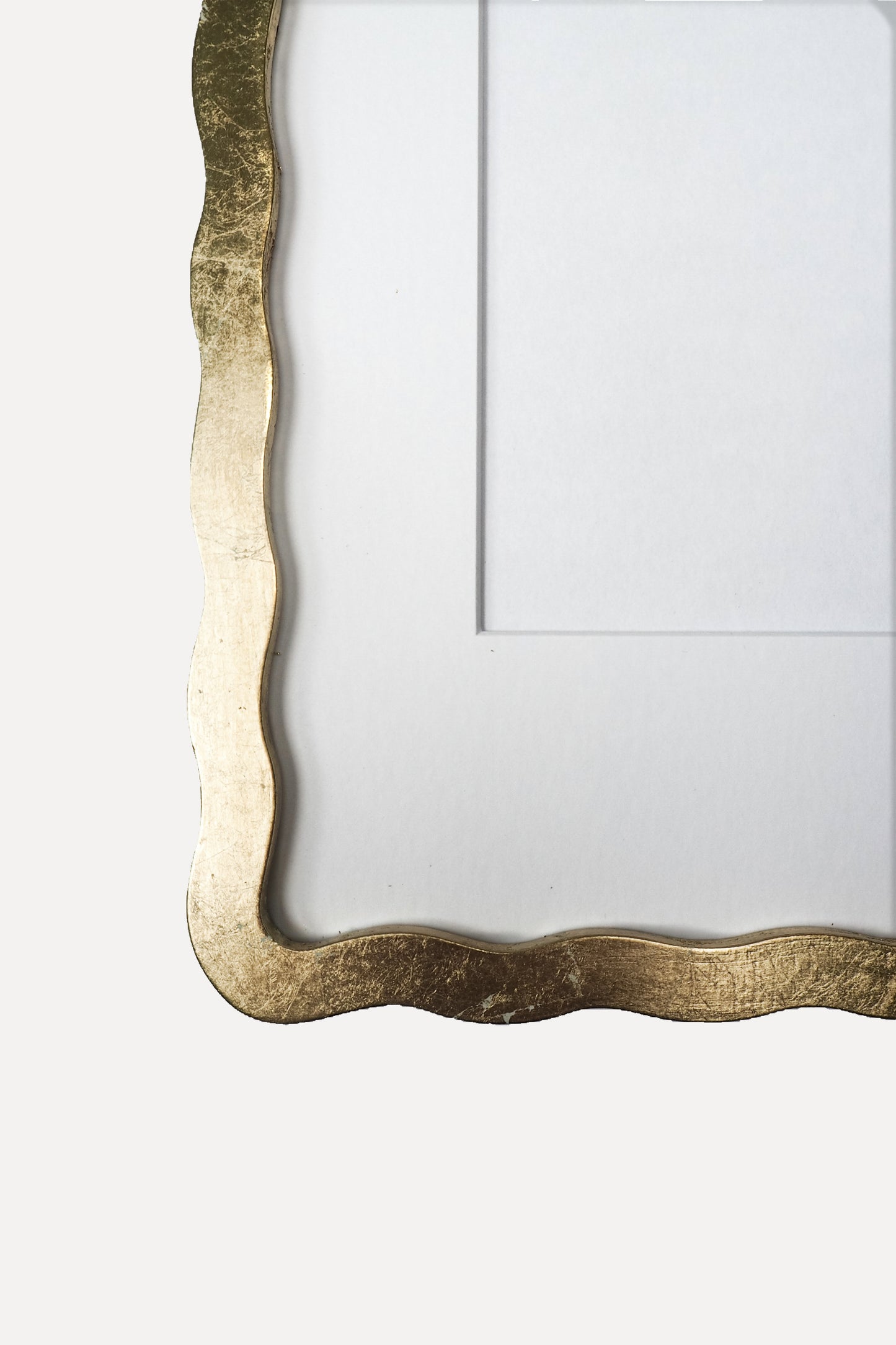 A4 Yorkshire Framer x Alma Frames Gilded Wiggle Frame