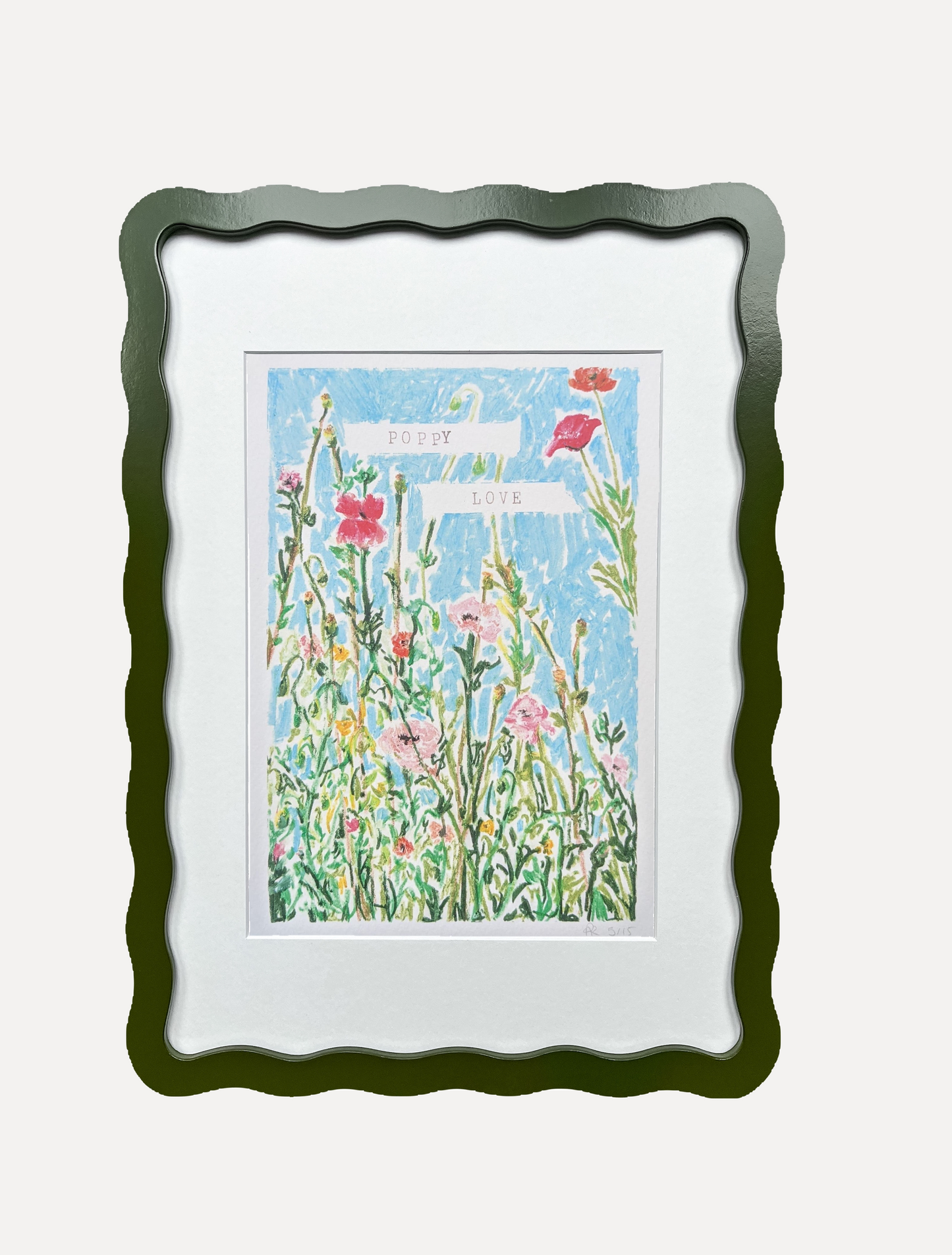 Alma x PWD Limited Edition Poppy Love Print