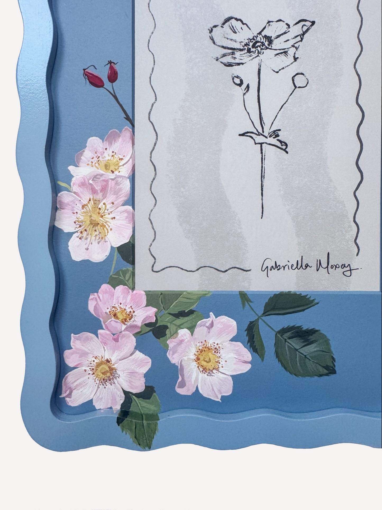 Alma Frames x Gabriella Moxey Dog Rose