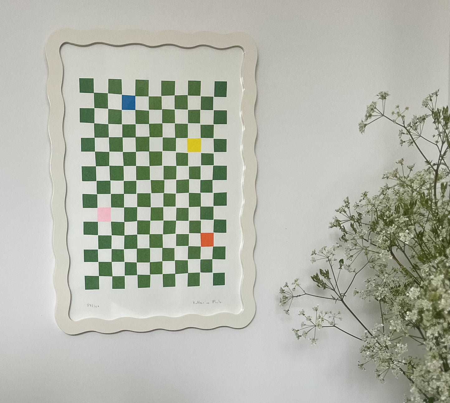 Soft White A3 Wiggle Frame