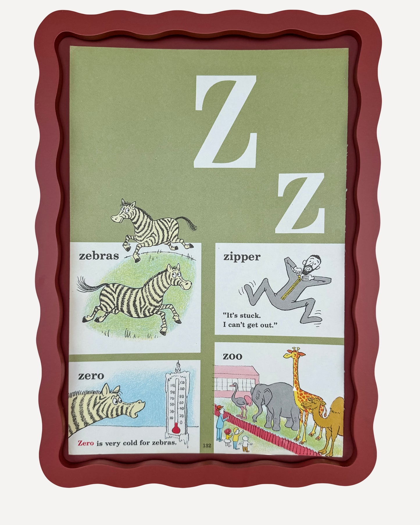 Alma x Fynd Homeware Vintage Cat In The Hat Letters