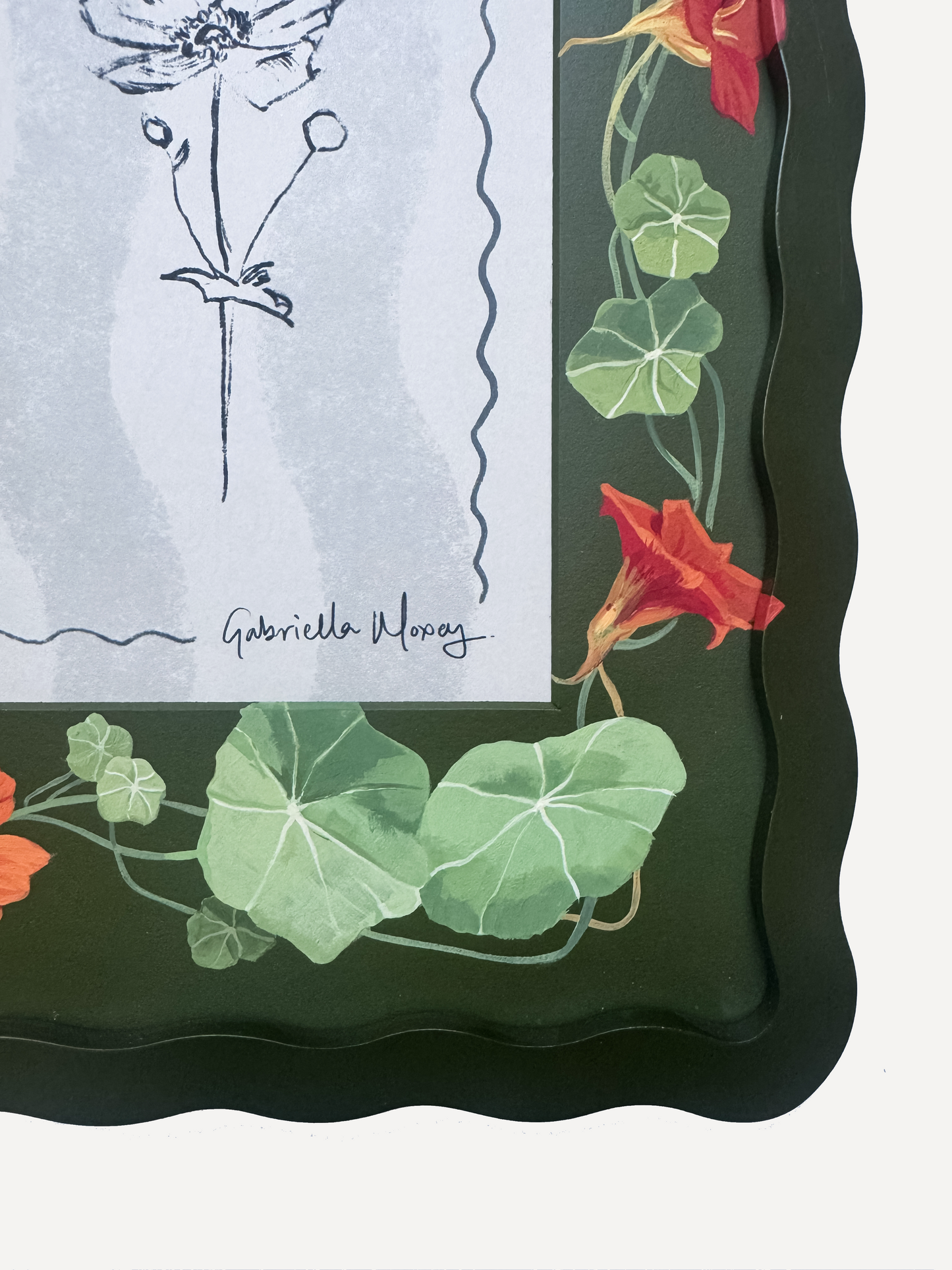 Alma Frames x Gabriella Moxey Nasturtiums