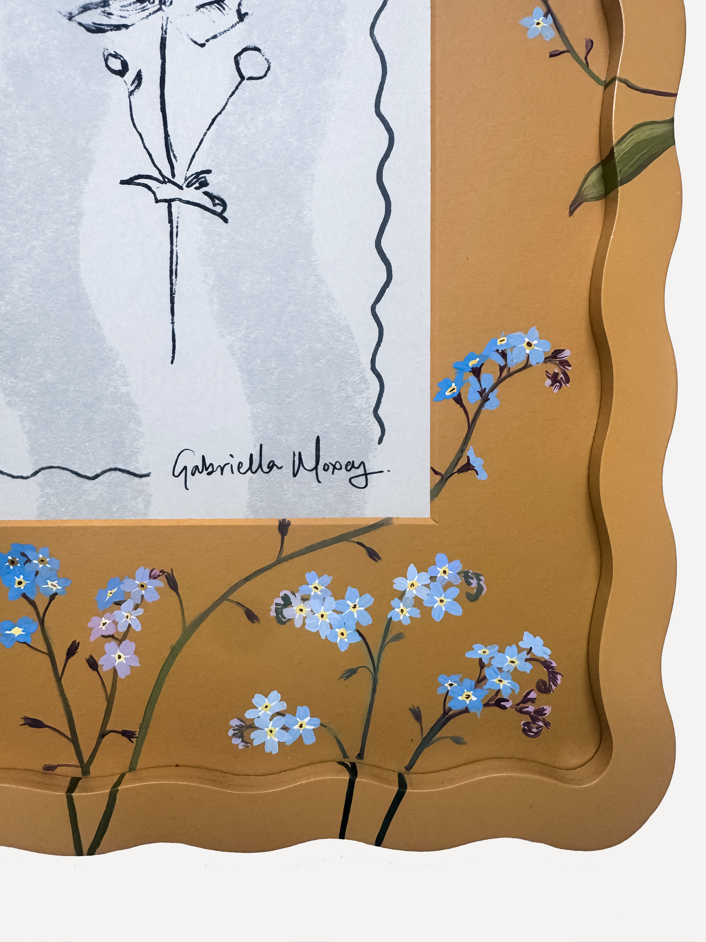Alma Frames x Gabriella Moxey Forget Me Nots