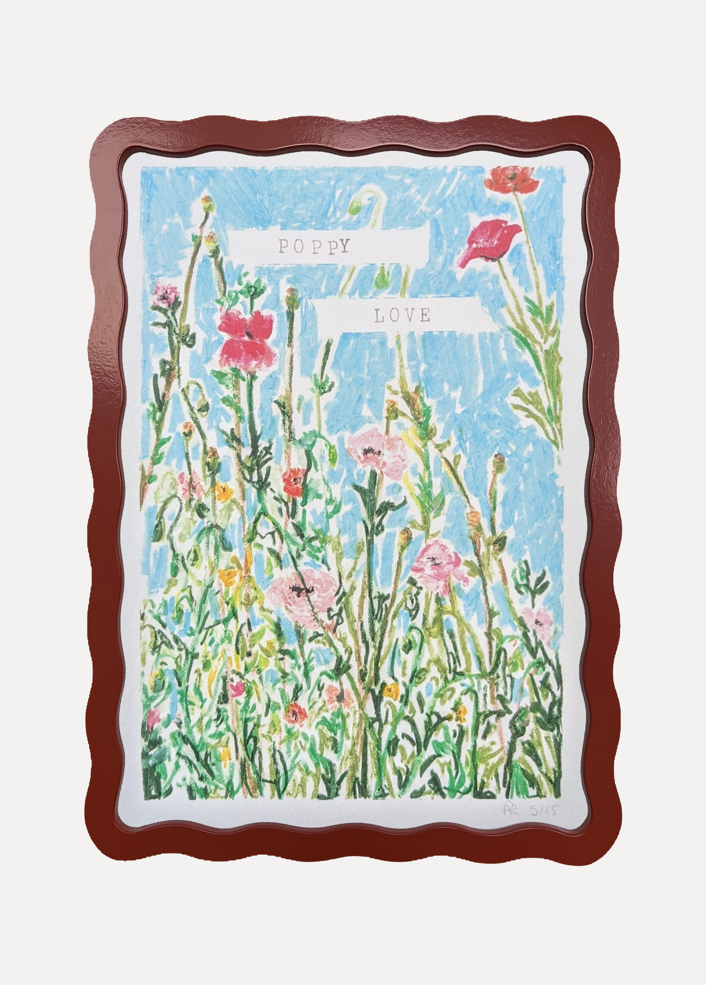 Alma x PWD Limited Edition Poppy Love Print