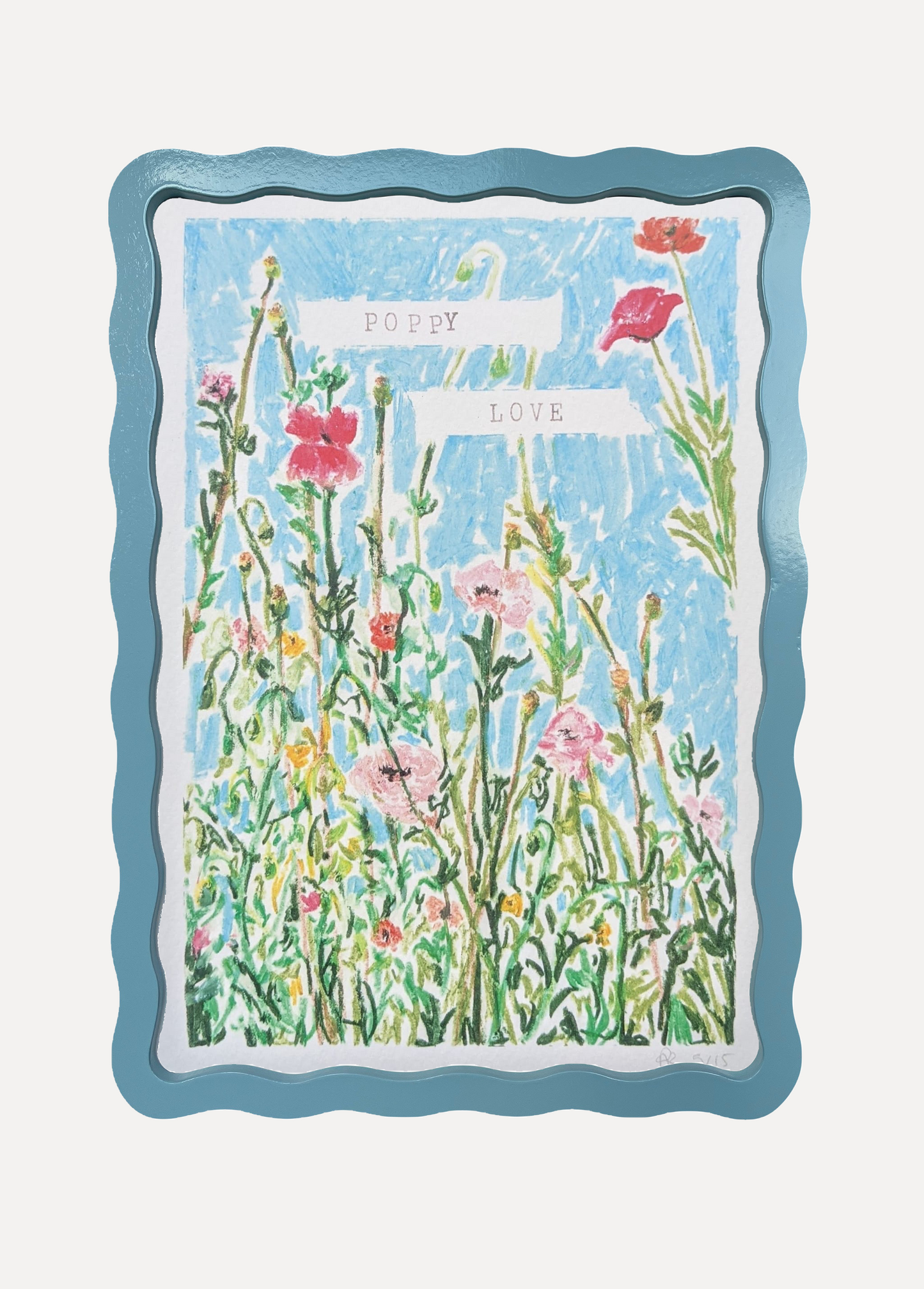 Alma x PWD Limited Edition Poppy Love Print