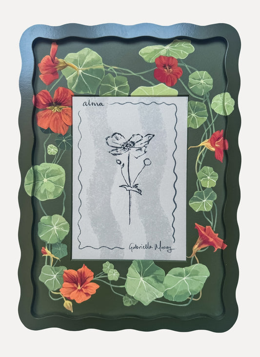 Alma Frames x Gabriella Moxey Nasturtiums