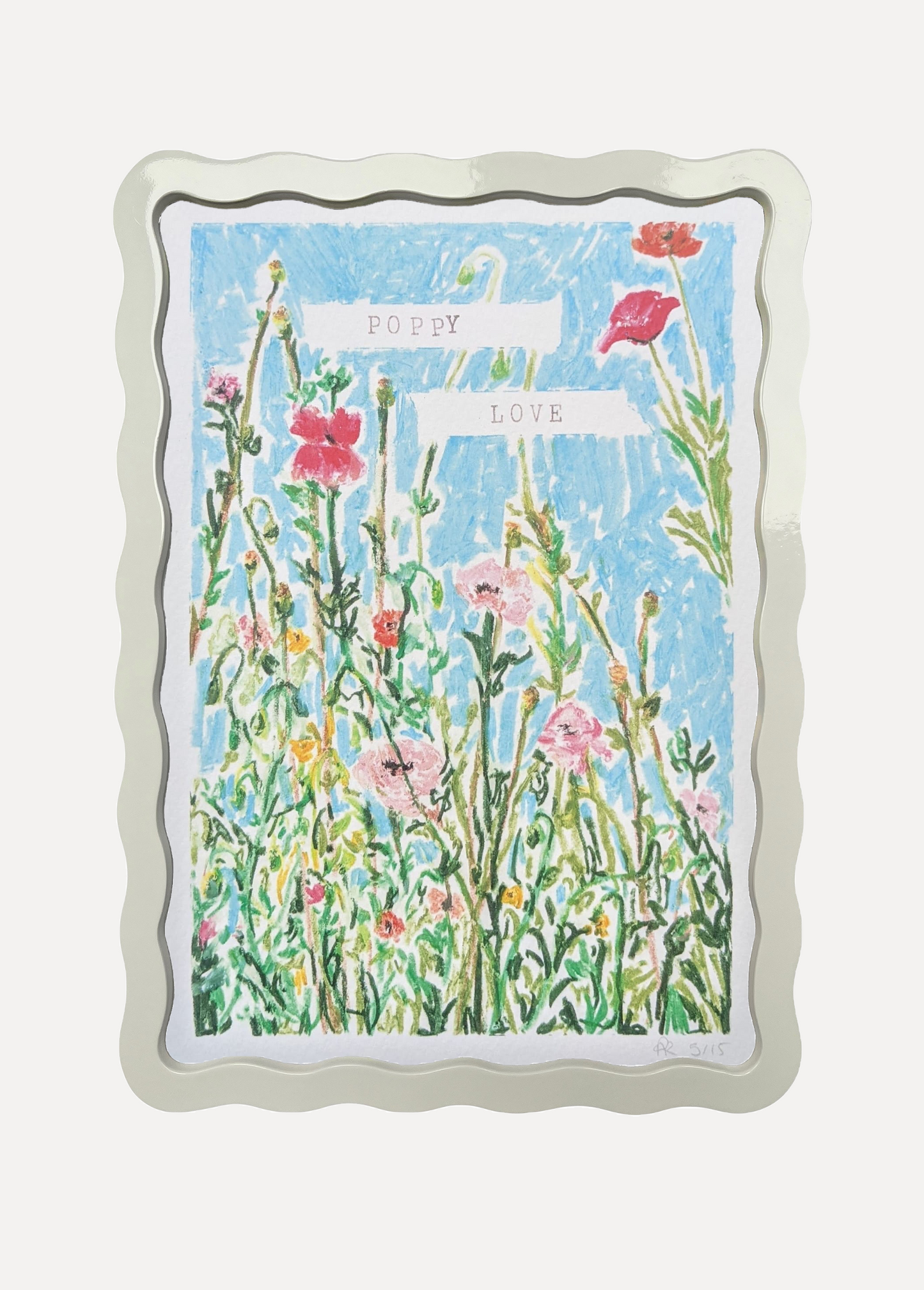Alma x PWD Limited Edition Poppy Love Print