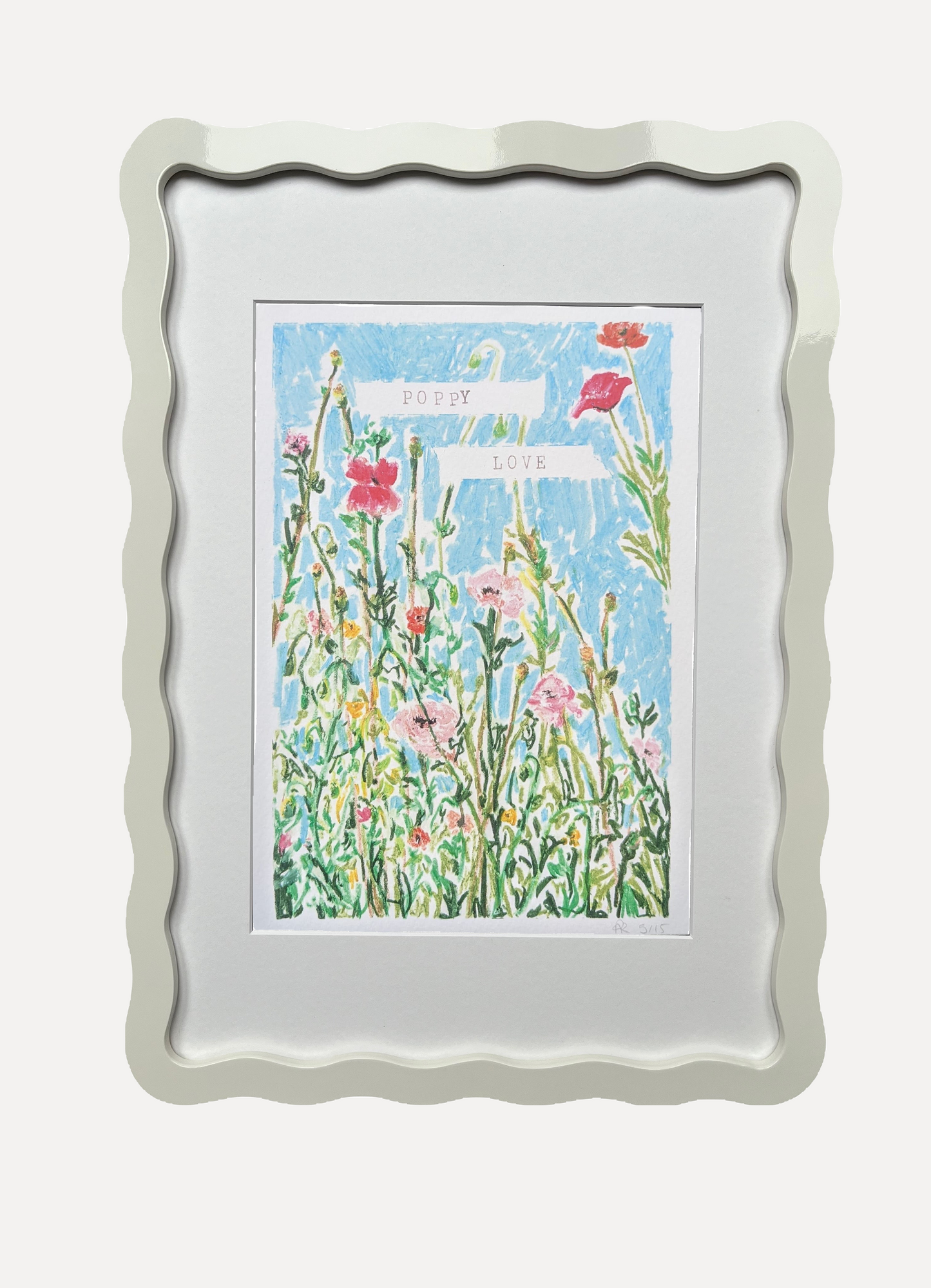 Alma x PWD Limited Edition Poppy Love Print