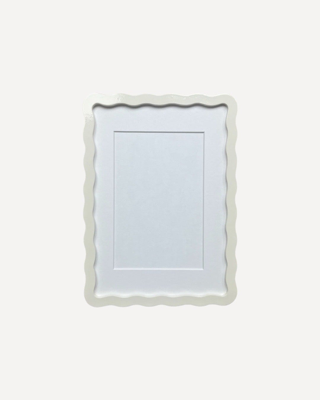 Soft White A5 Wiggle Frame