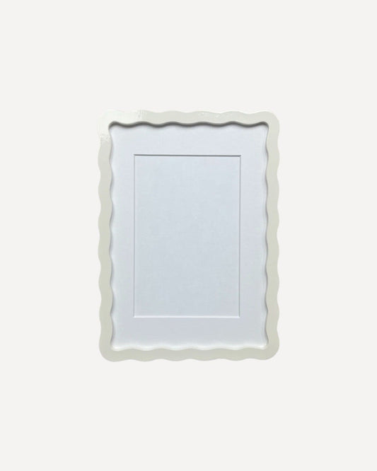 Soft White A5 Wiggle Frame