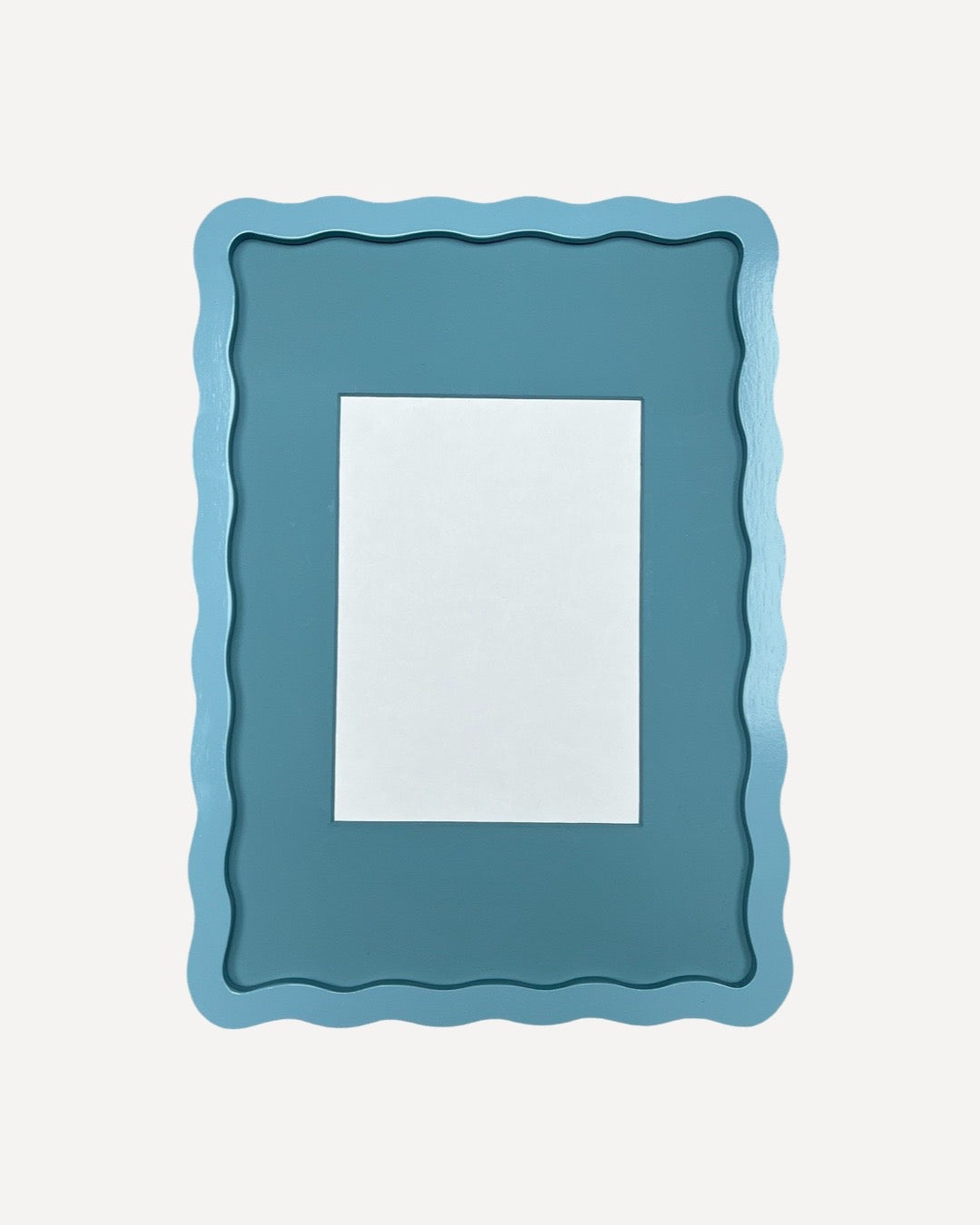 Stone Blue A4 Wiggle Frame