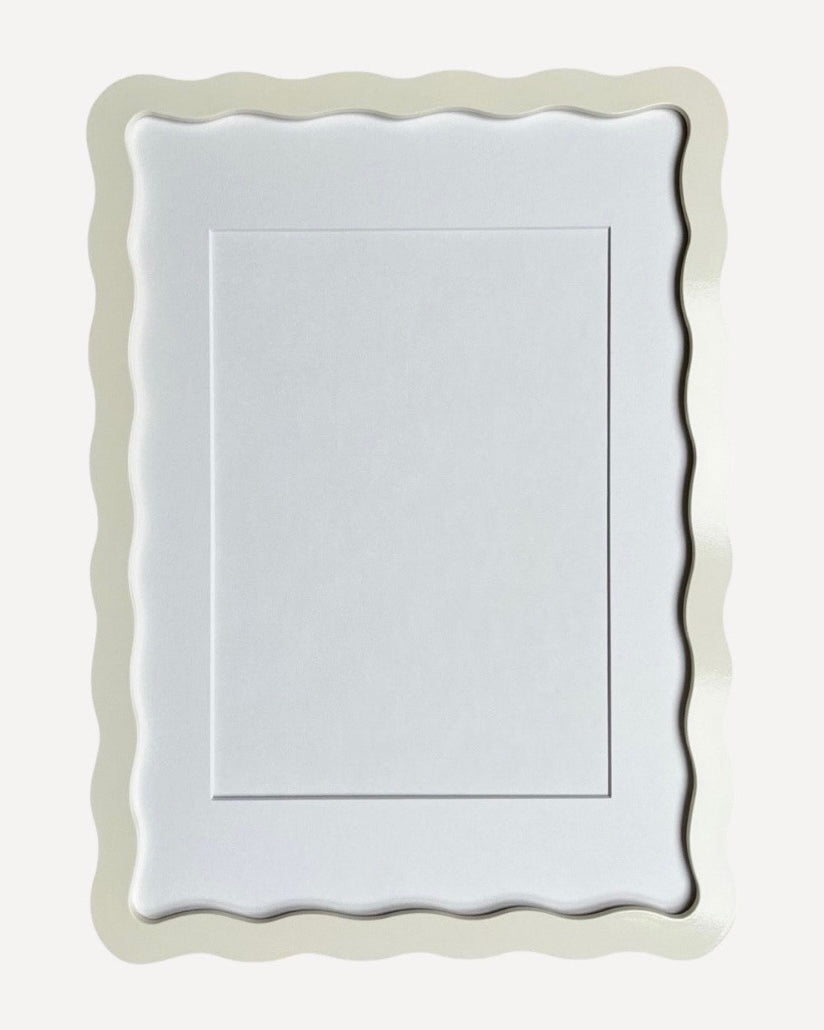 Soft White A2 Wiggle Frame