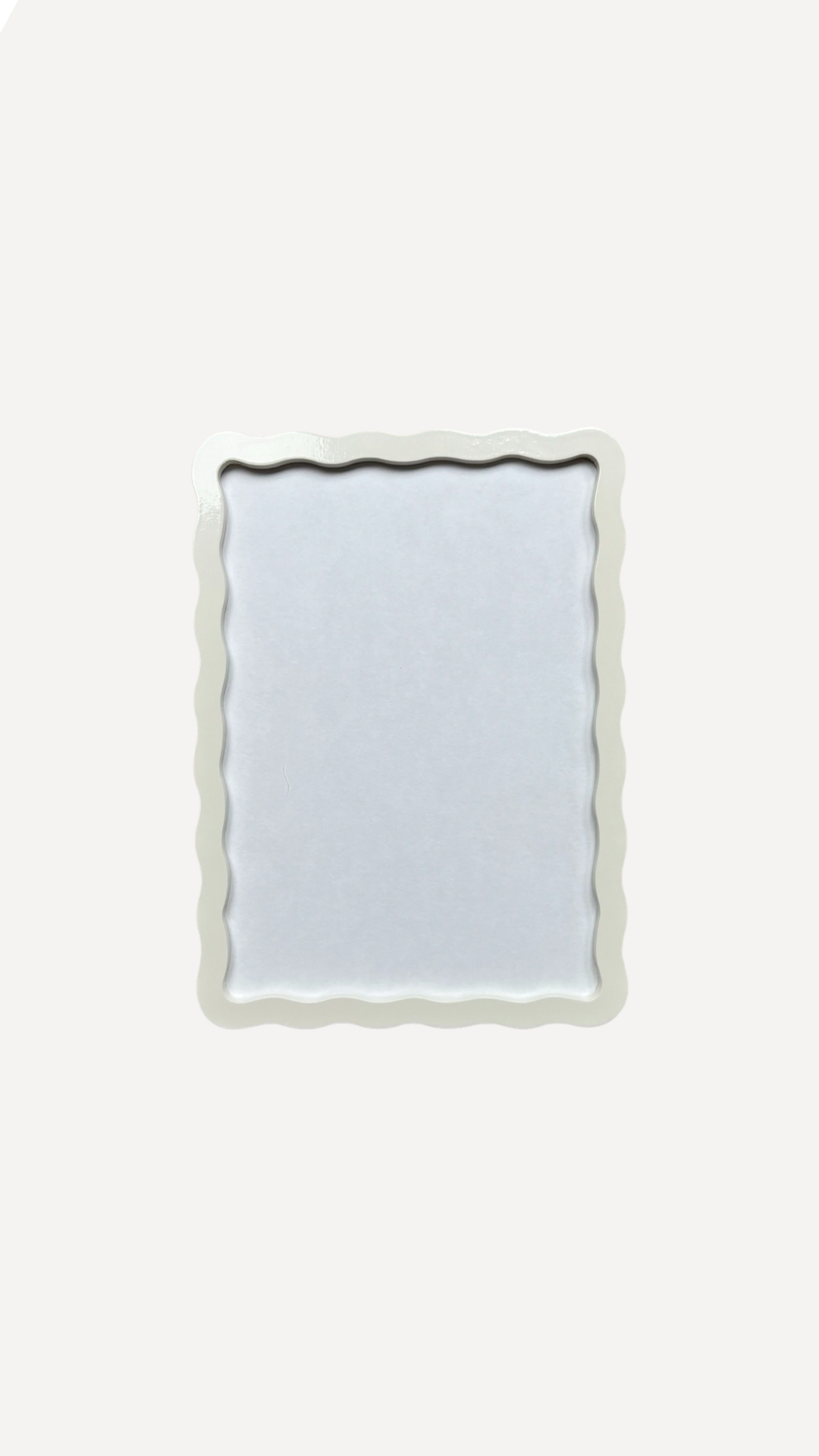 Soft White A5 Wiggle Frame