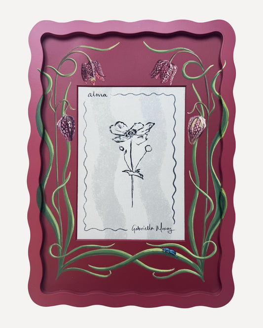 Alma Frames x Gabriella Moxey Snakeshead Fritillaries