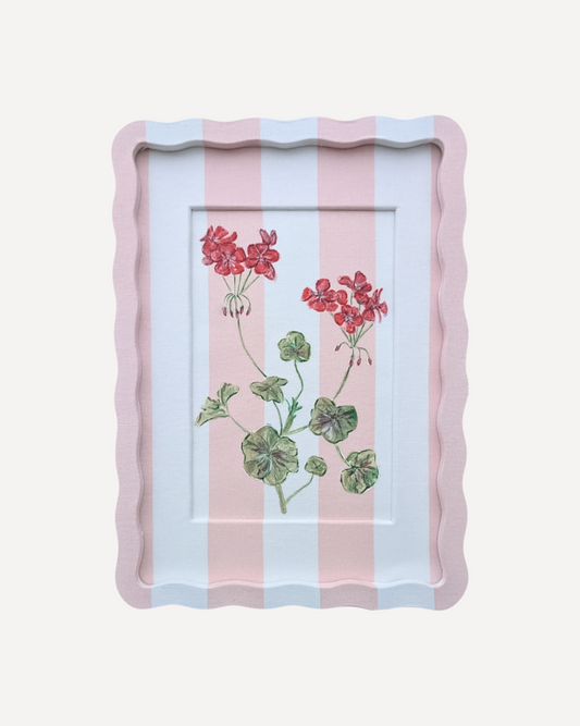Alma x PWD A5 Hand Painted Pelargonium