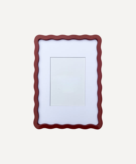 Brick Red A4 Wiggle Frame