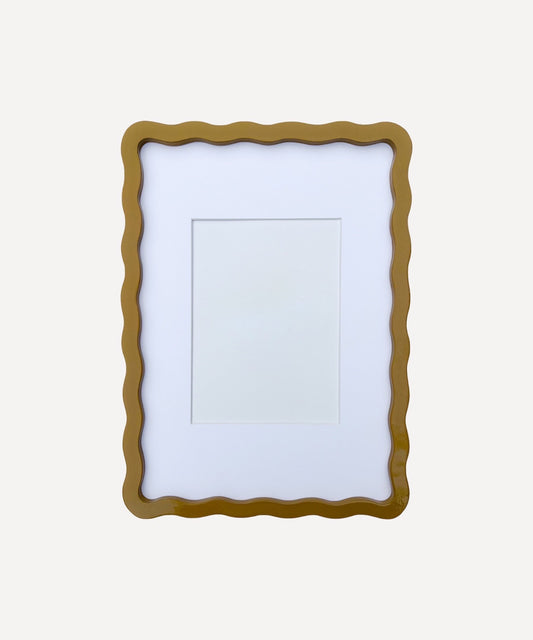 Mustard Yellow A4 Wiggle Frame
