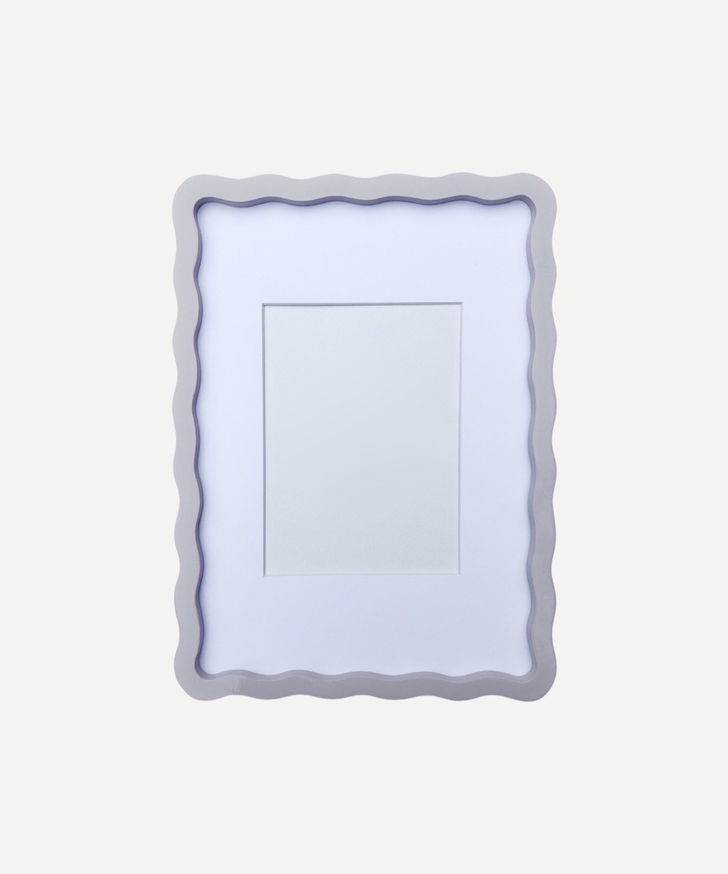 Palest Pink A4 Wiggle Frame