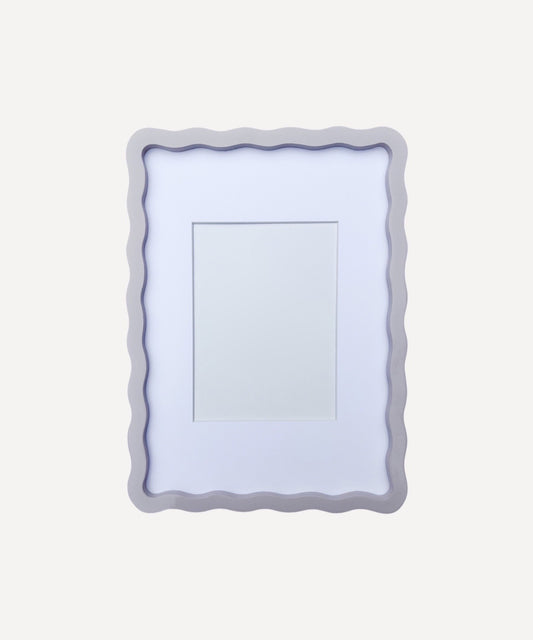 Palest Pink A4 Wiggle Frame