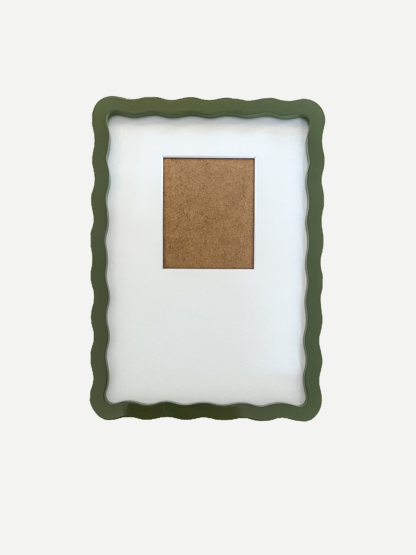 Olive Green A5 Wiggle Frame