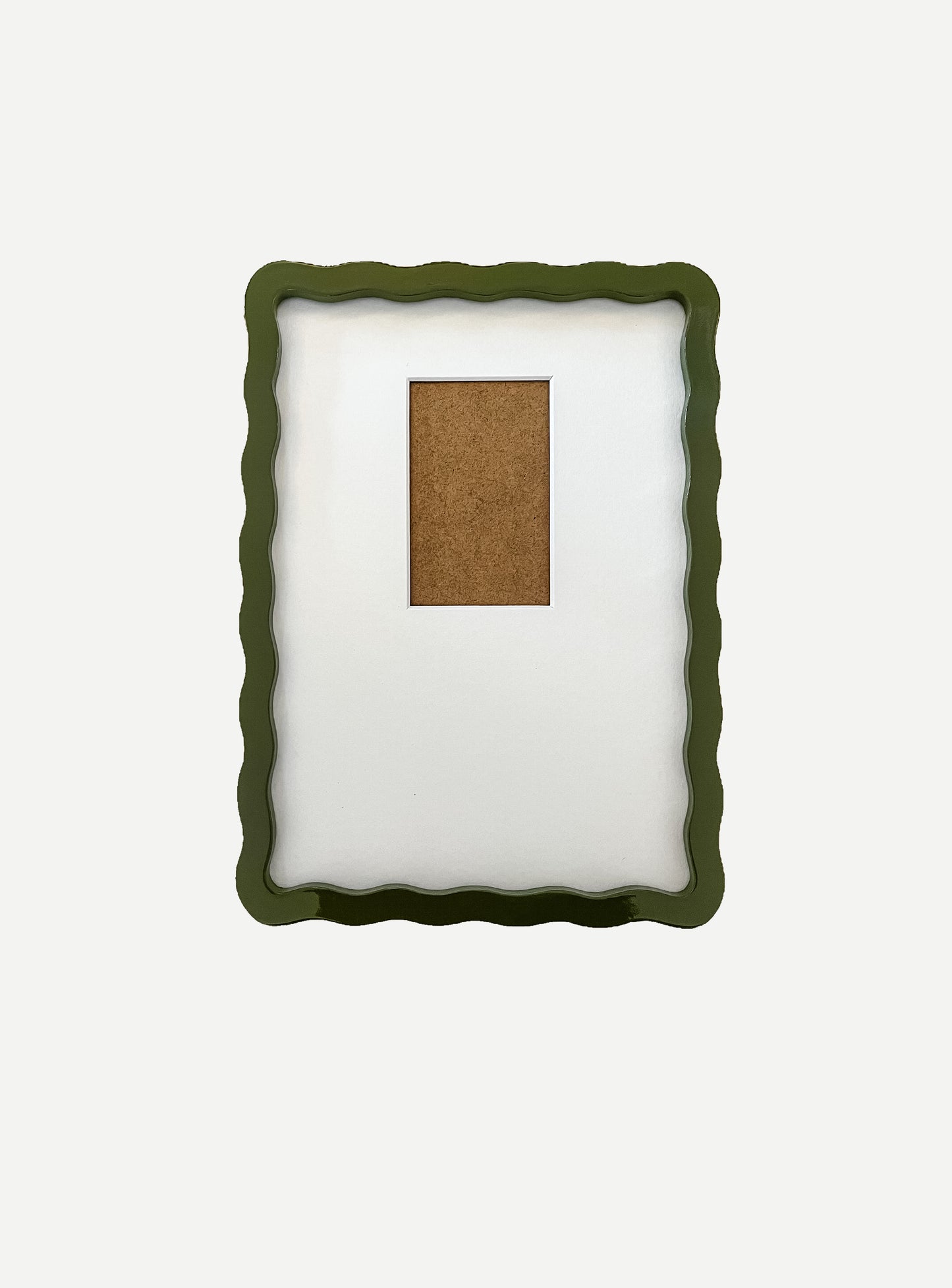 Olive Green A5 Wiggle Frame