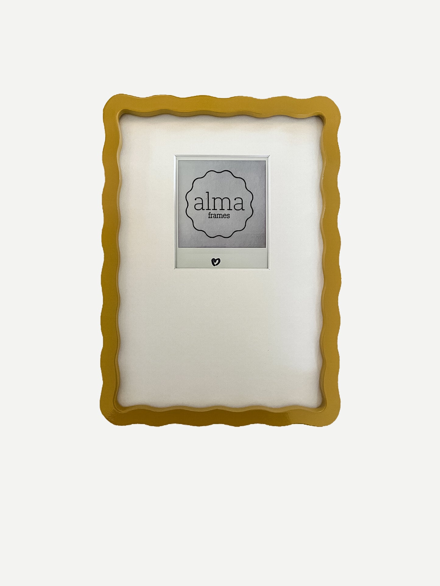 Mustard Yellow A5 Wiggle Frame