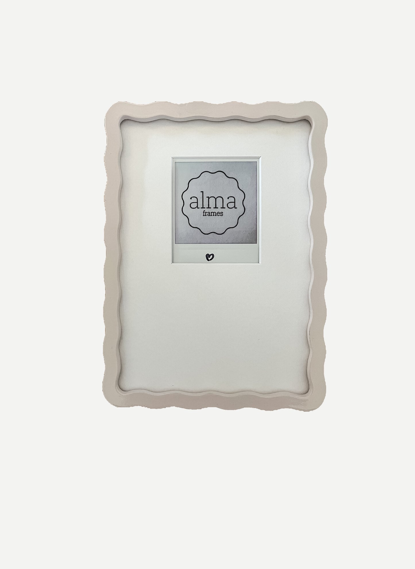 Palest Pink A5 Wiggle Frame