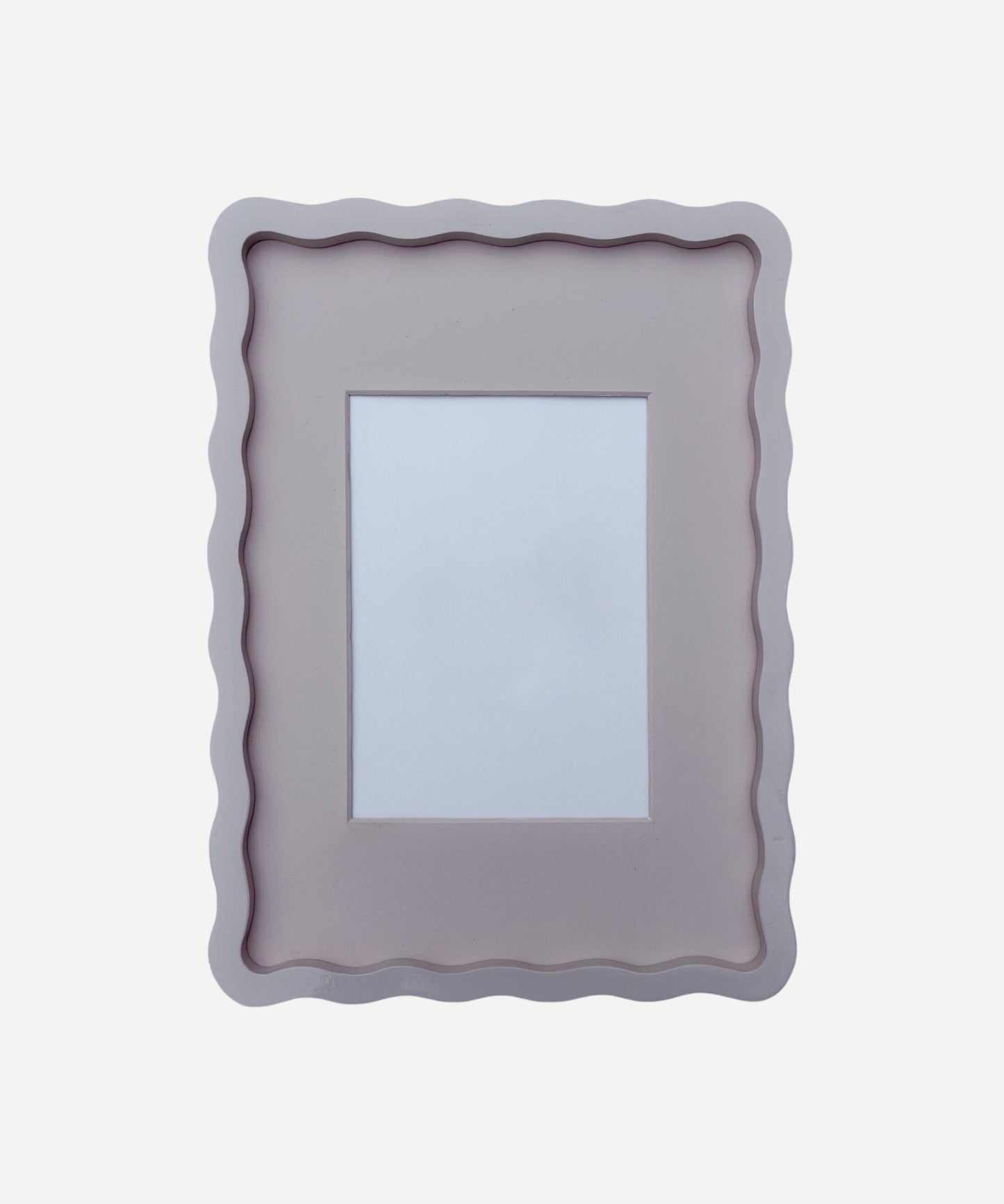 Palest Pink A4 Wiggle Frame