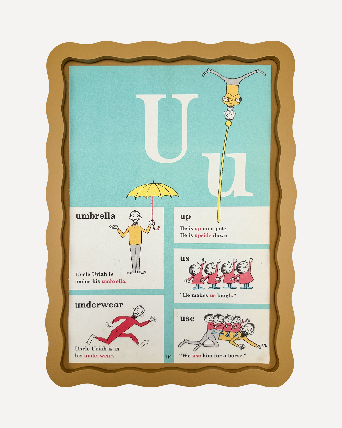 Alma x Fynd Homeware Vintage Cat In The Hat Letters