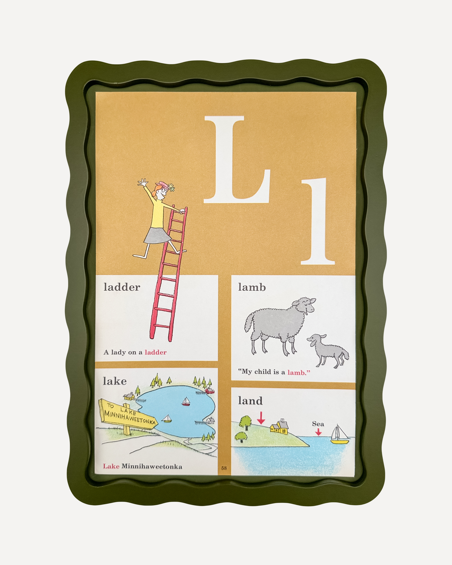 Alma x Fynd Homeware Vintage Cat In The Hat Letters