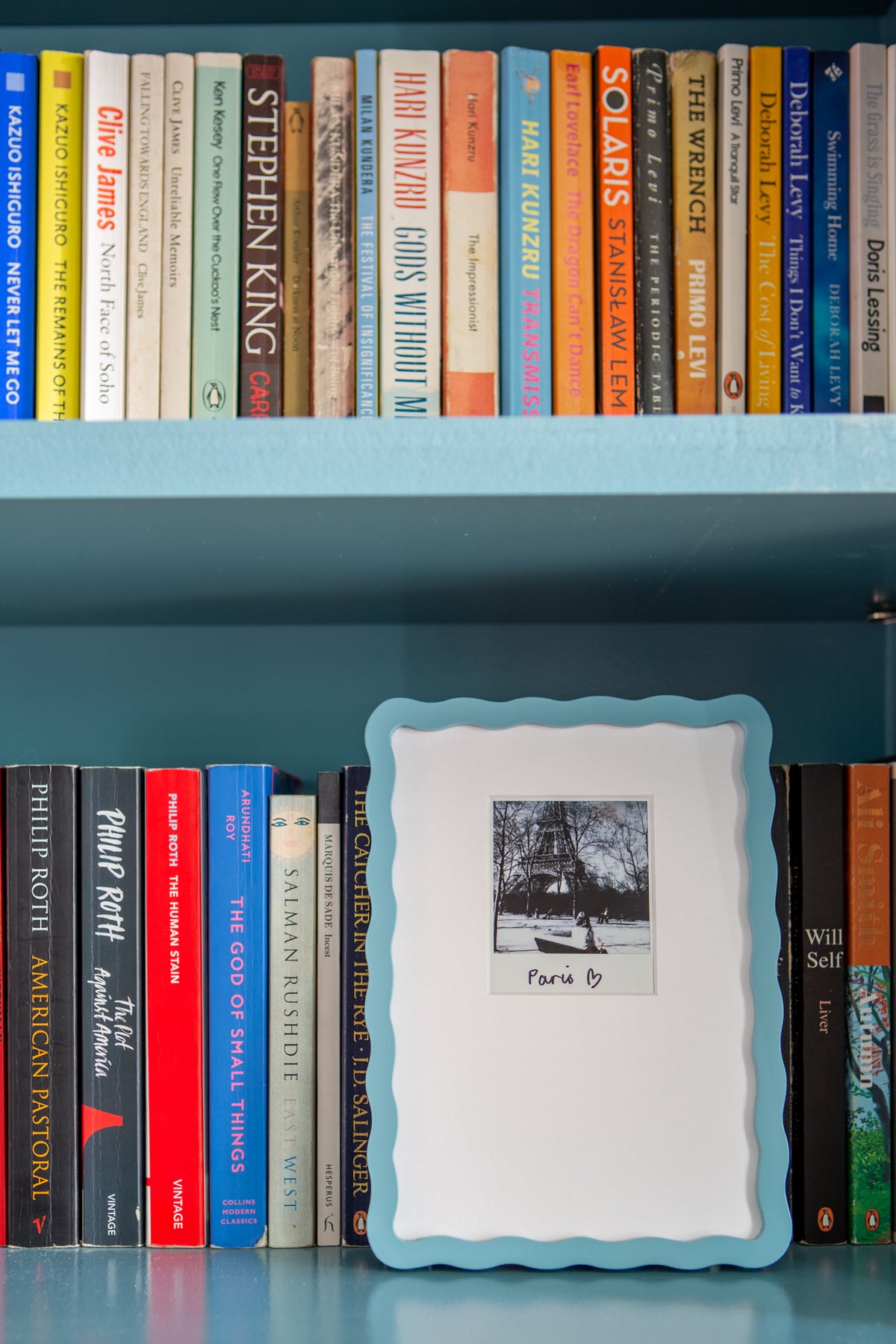 Stone Blue Wiggle Frame