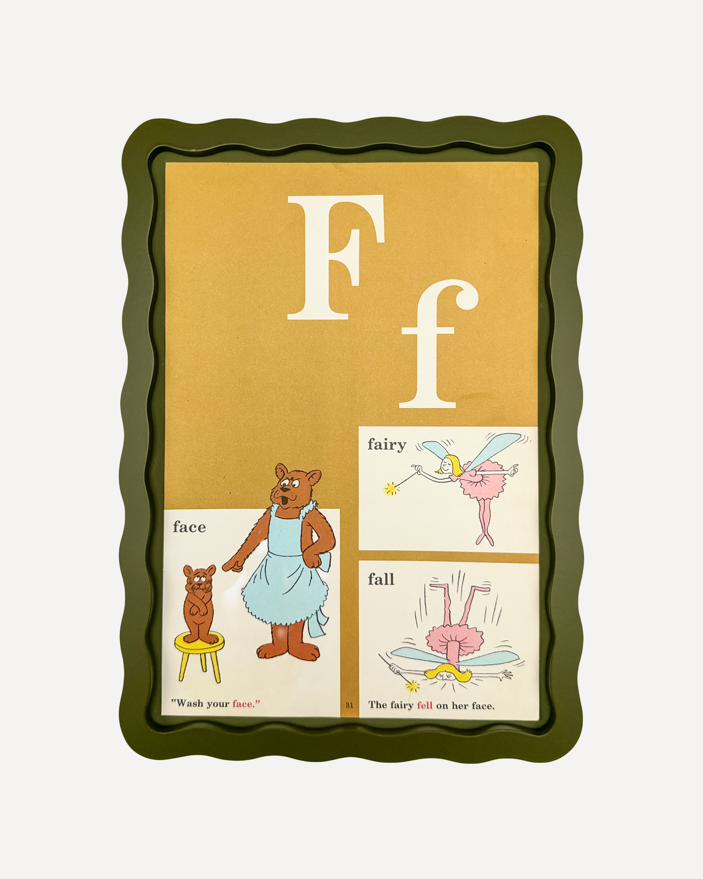 Alma x Fynd Homeware Vintage Cat In The Hat Letters