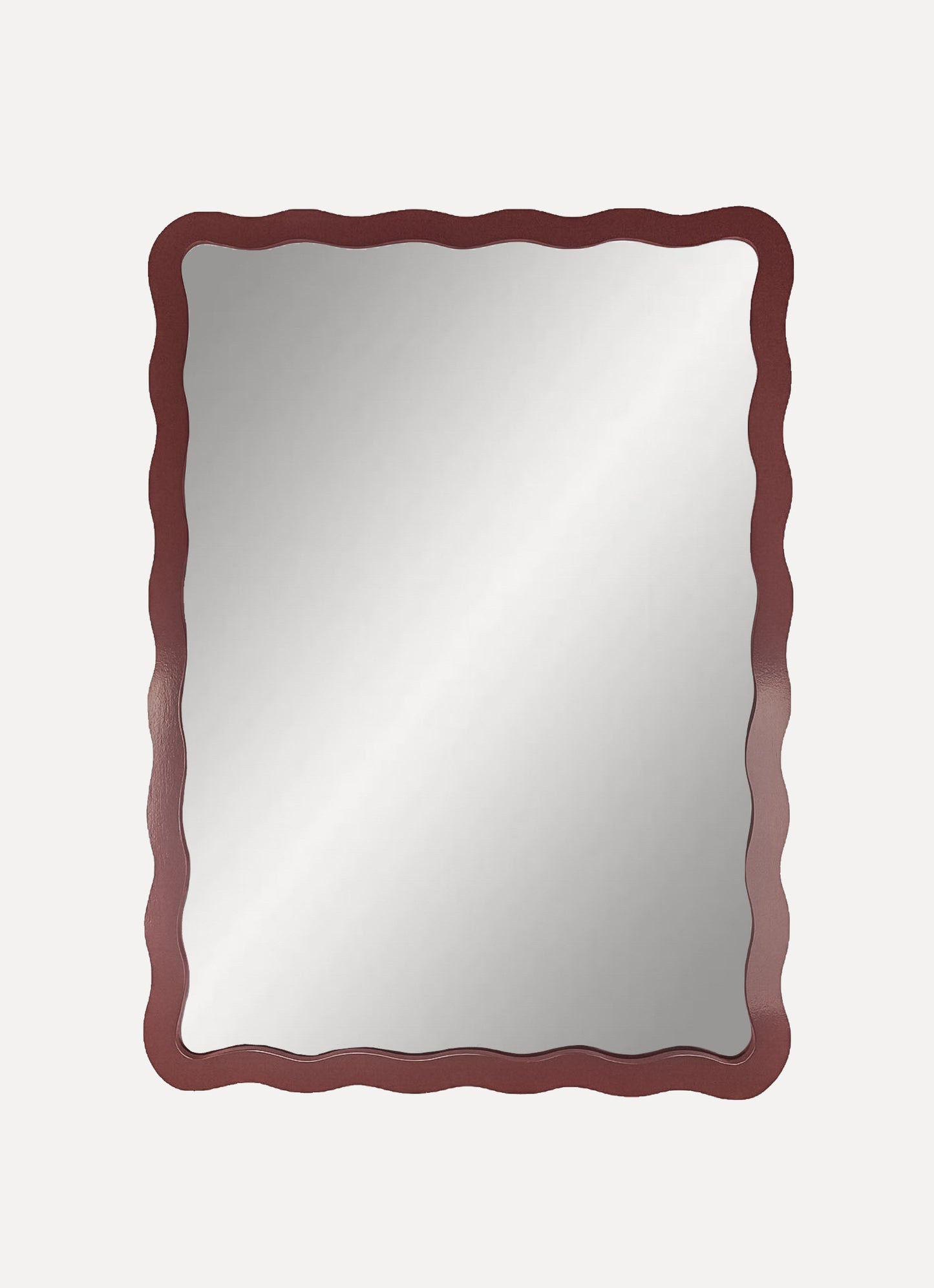 Brick Red Medium Shimmy Mirror