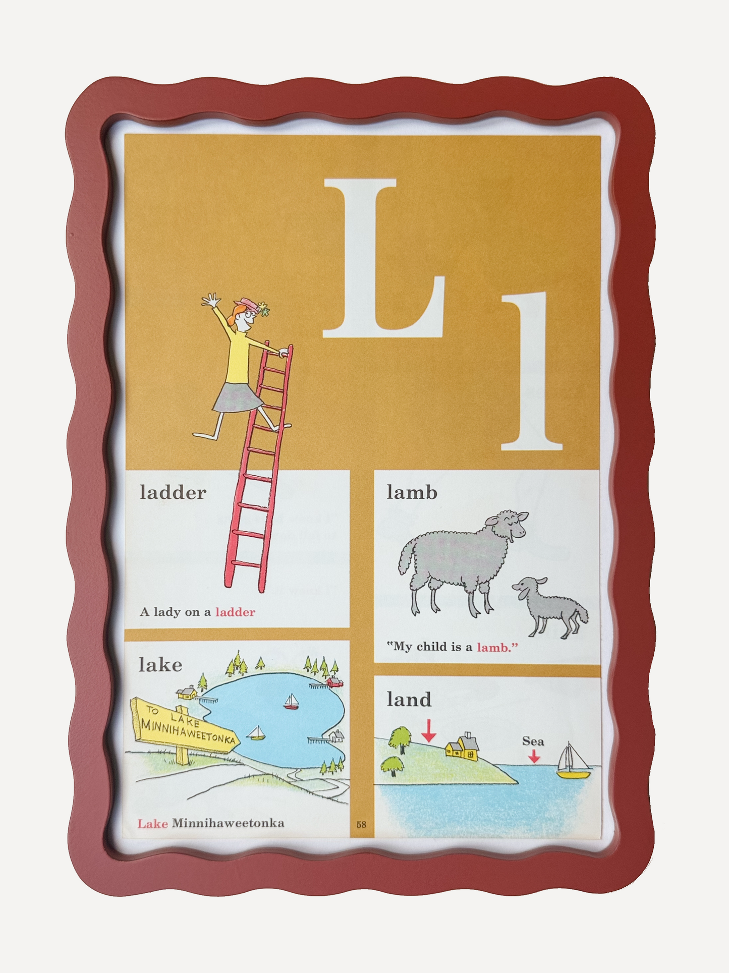 Alma x Fynd Homeware Vintage Cat In The Hat Letters