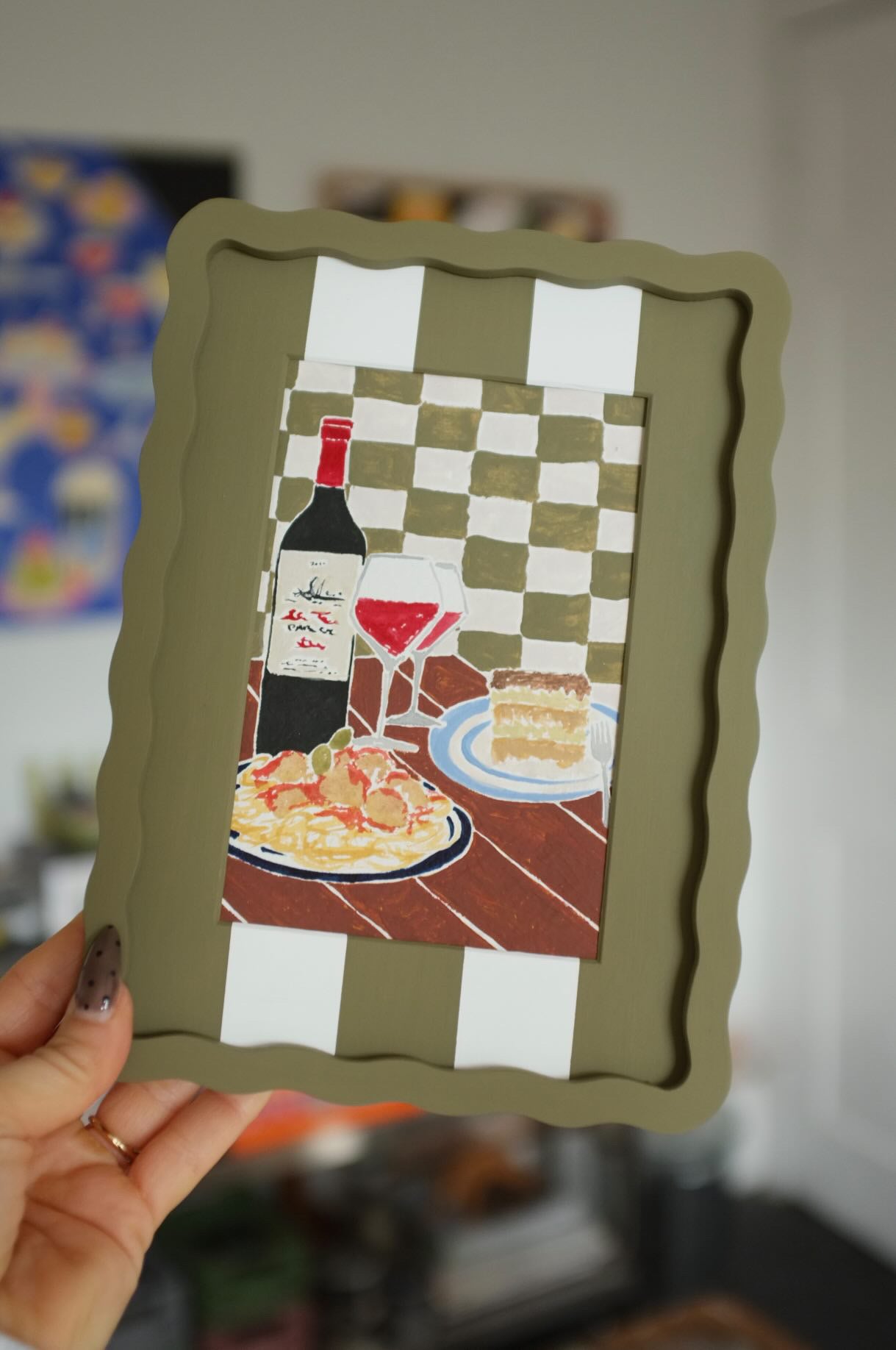 Grace Percival x Alma Frames Pasta Night