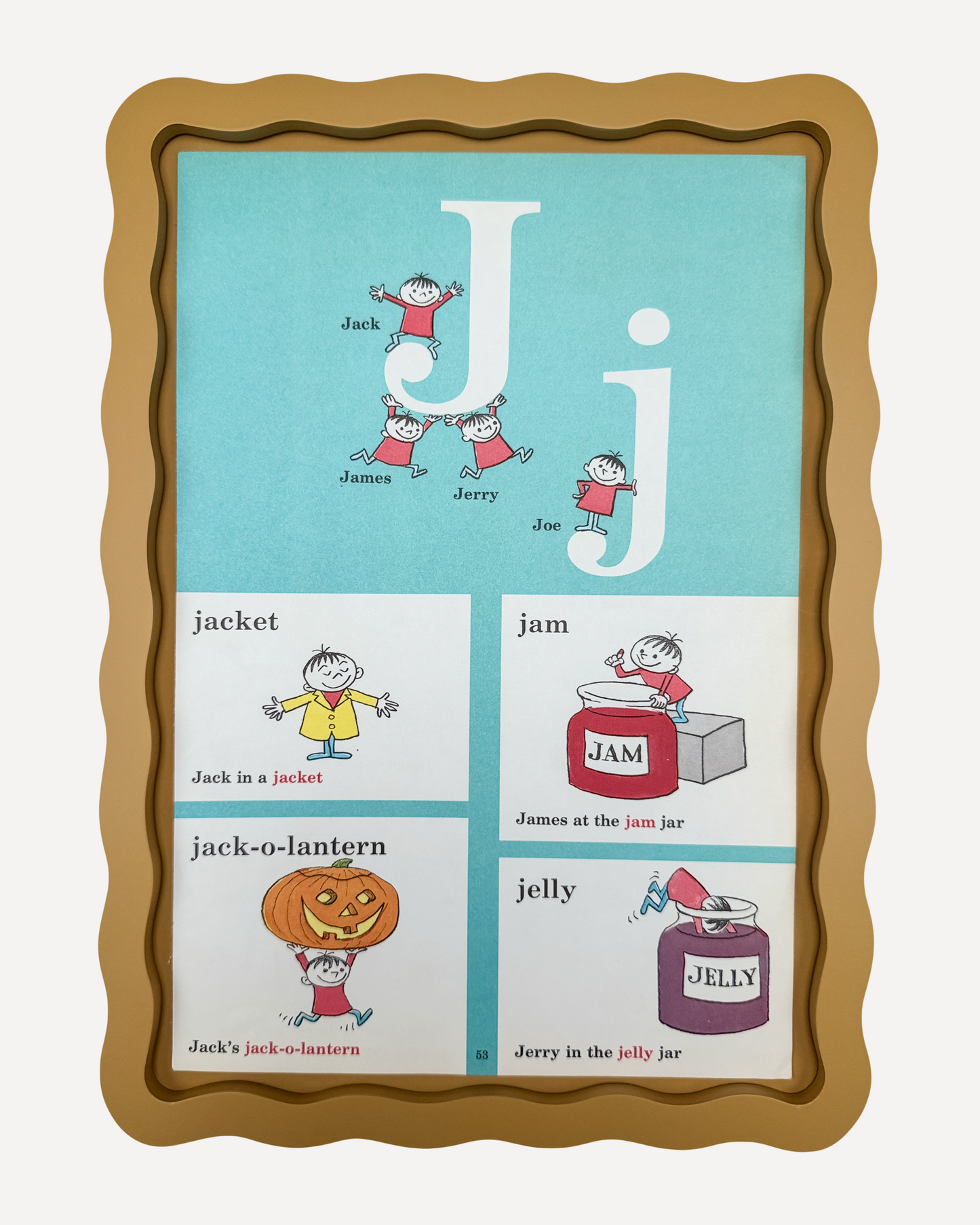 Alma x Fynd Homeware Vintage Cat In The Hat Letters