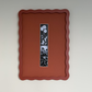 Brick Red Wiggle Frame