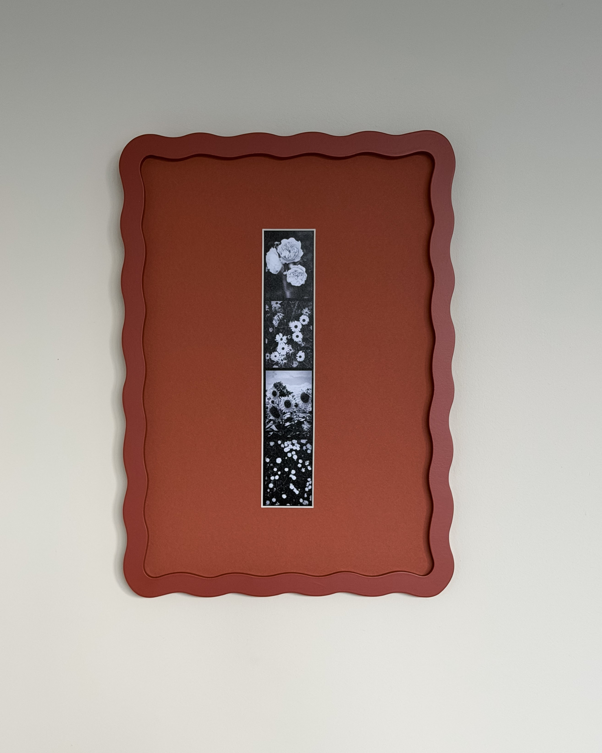 Brick Red Wiggle Frame