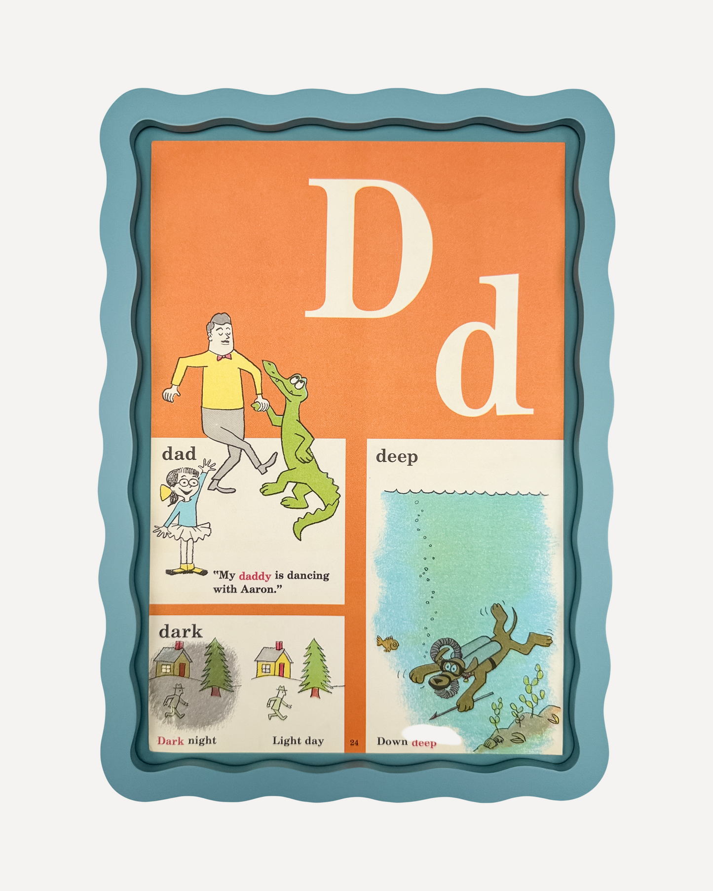 Alma x Fynd Homeware Vintage Cat In The Hat Letters