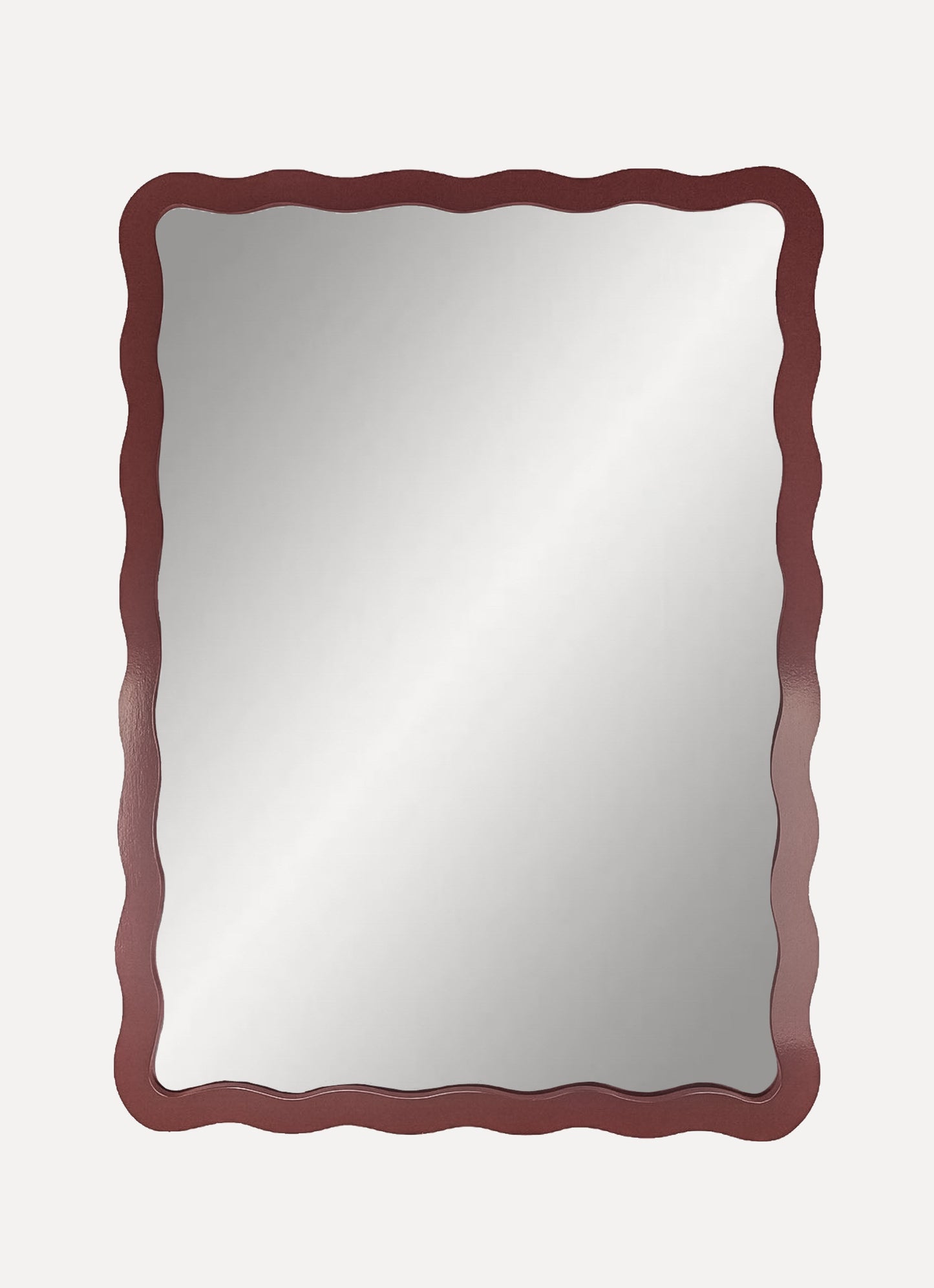 Brick Red Large Shimmy Mirror