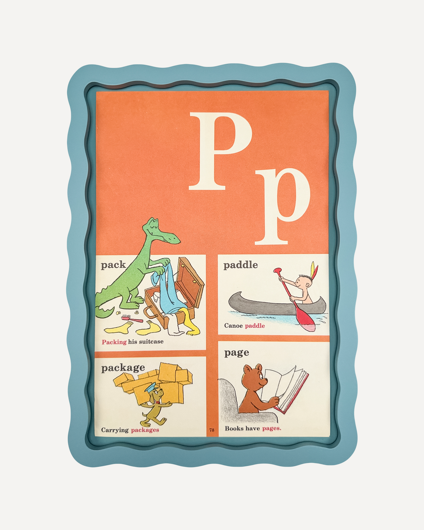 Alma x Fynd Homeware Vintage Cat In The Hat Letters