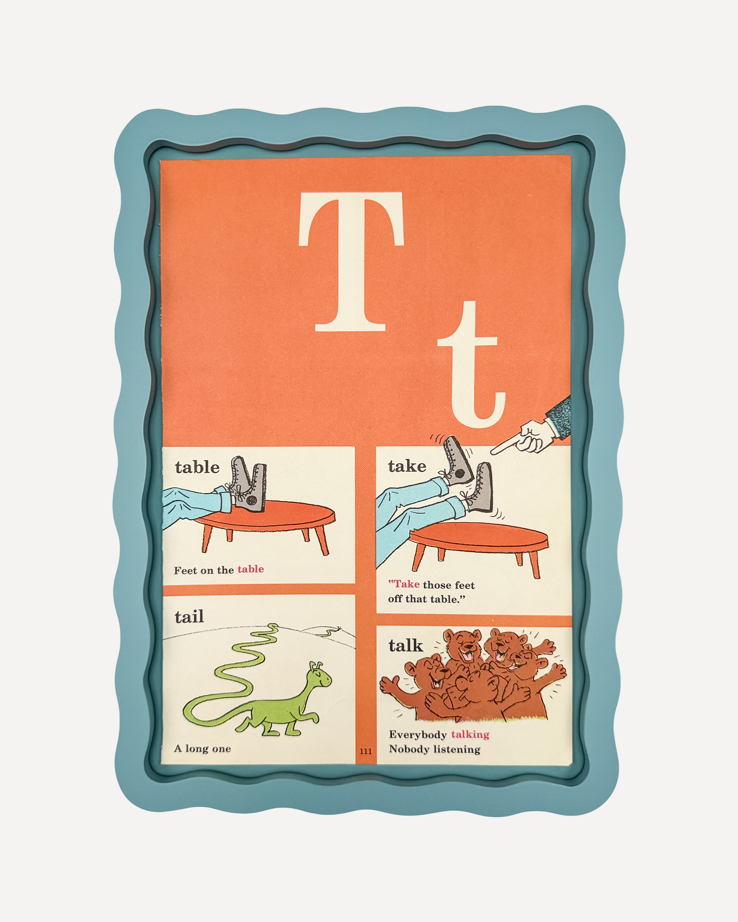 Alma x Fynd Homeware Vintage Cat In The Hat Letters