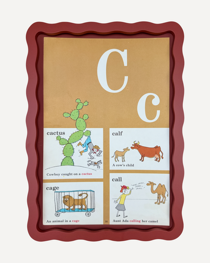 Alma x Fynd Homeware Vintage Cat In The Hat Letters