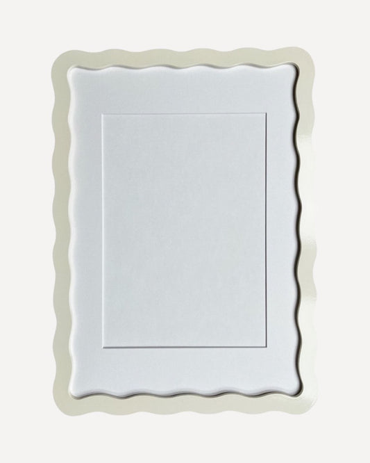 Soft White A3 Wiggle Frame