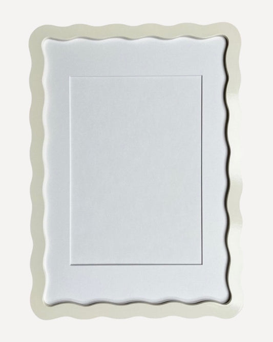 Soft White A2 Wiggle Frame