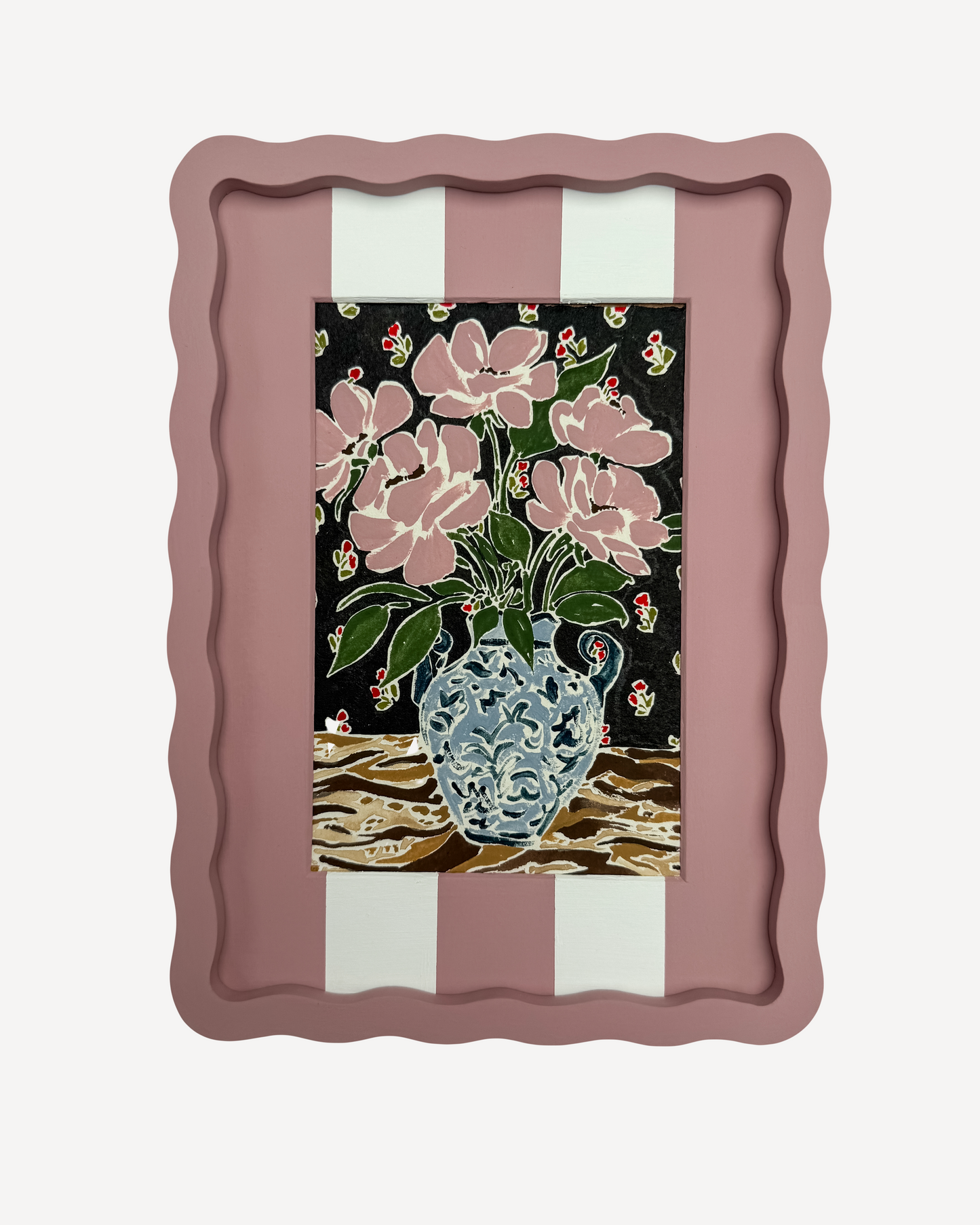 Grace Percival x Alma Frames Pink Peonies