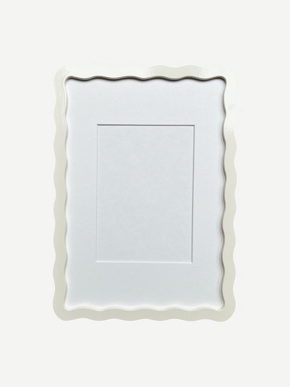 Soft White Wiggle Frame